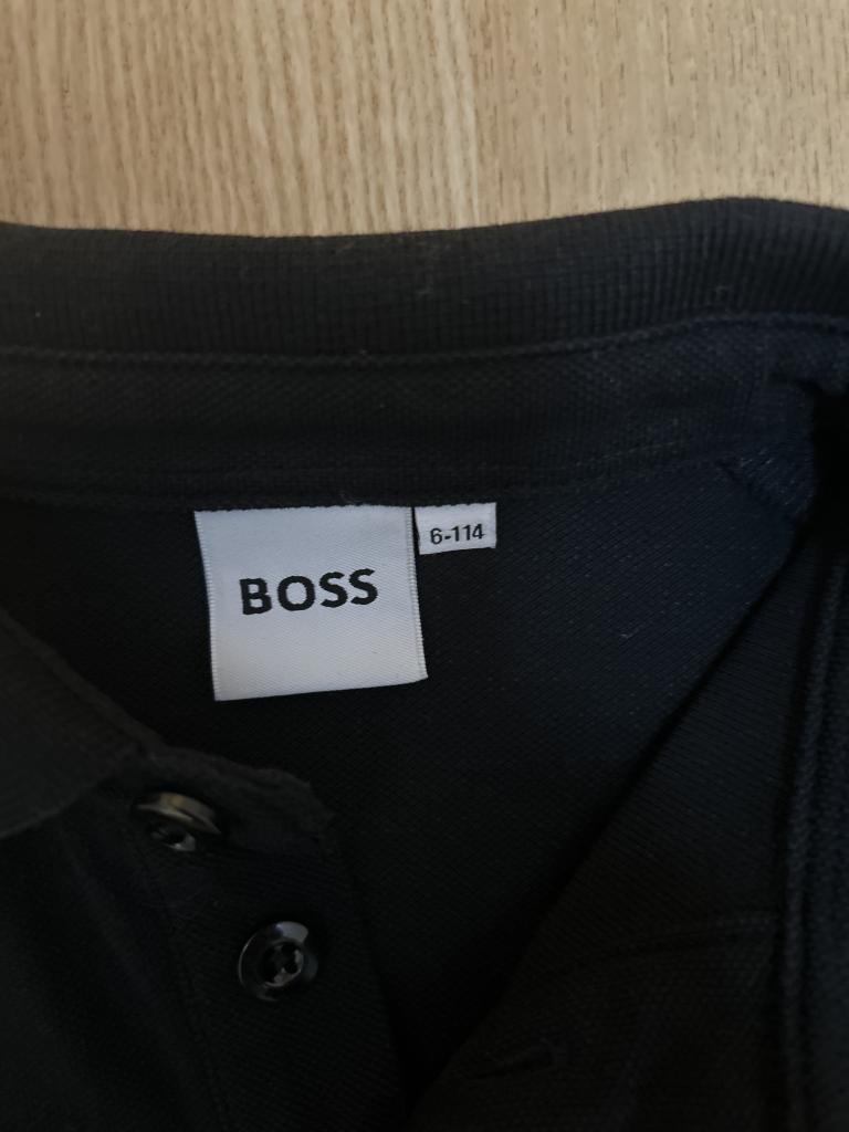 BOSS langærmet polo 6