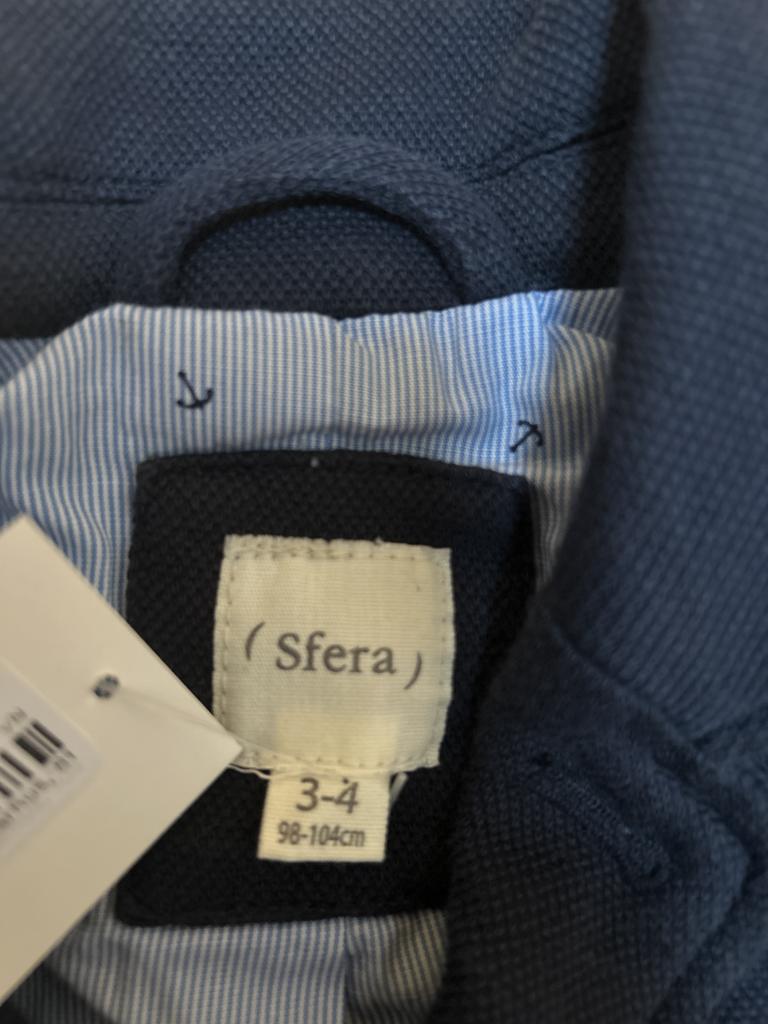 Sfera blå blazer 3 år ny