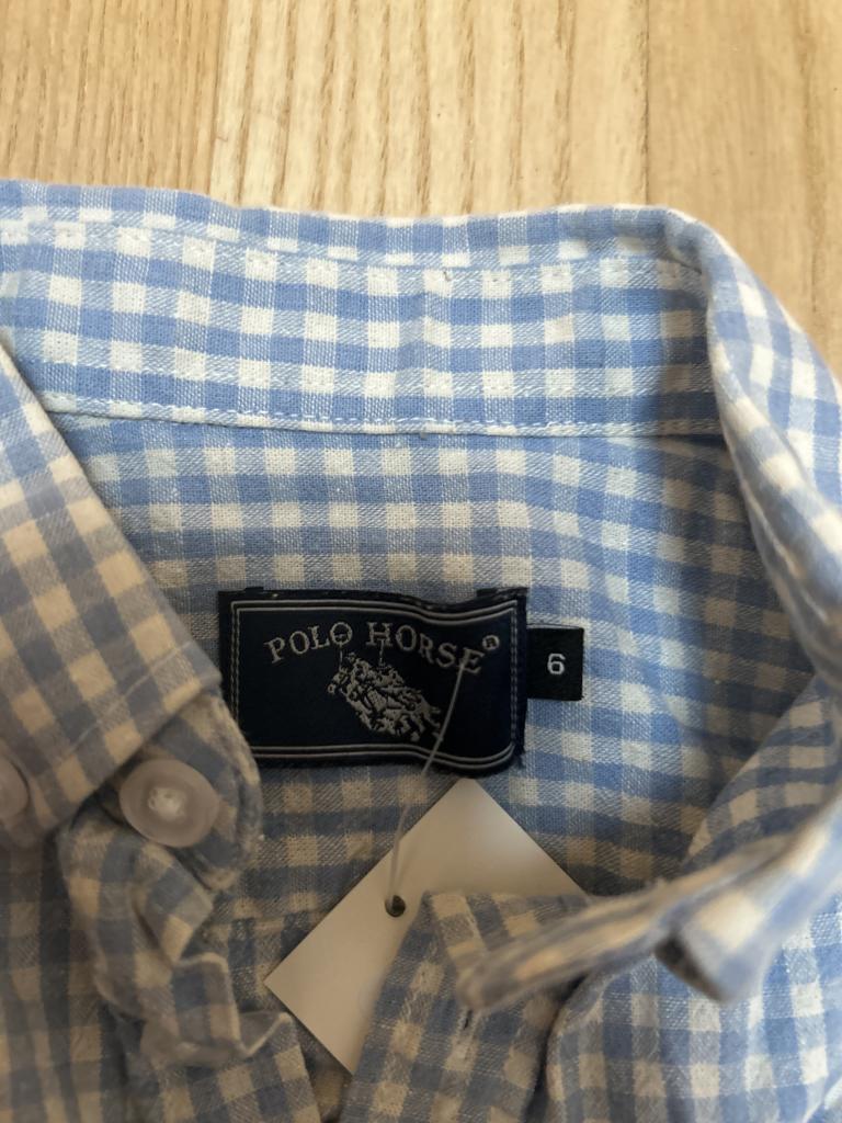 Polo Horse skjorte 6 år