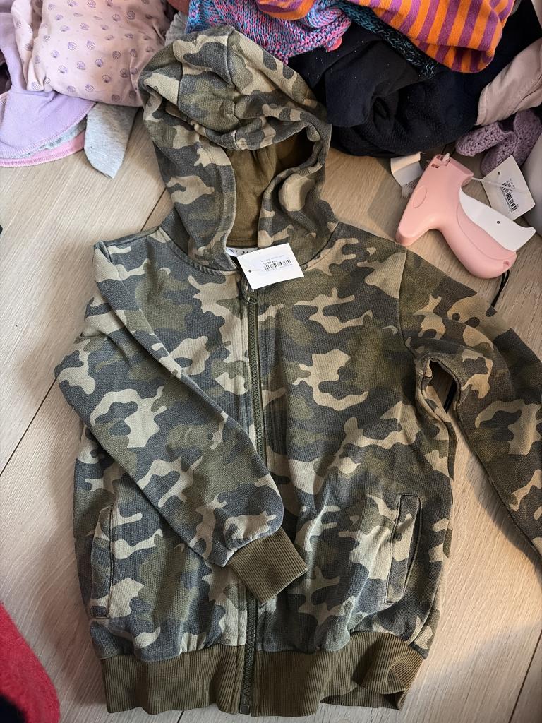 Camo trøje vrs 110/116