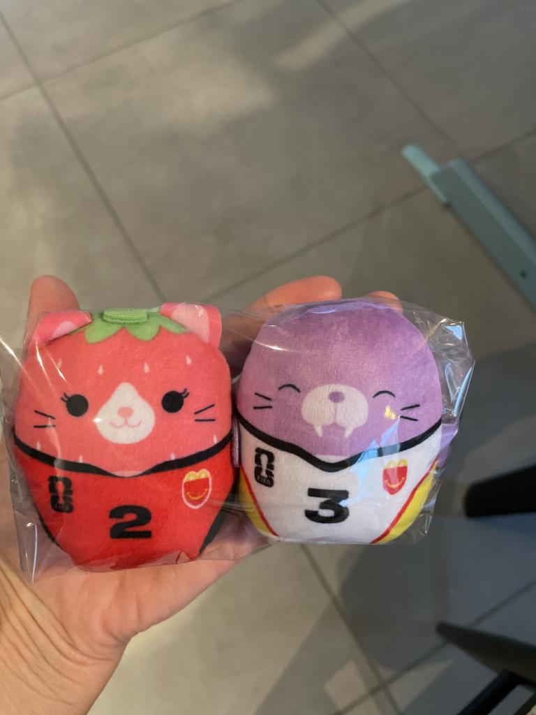 2 x VM squishmallow