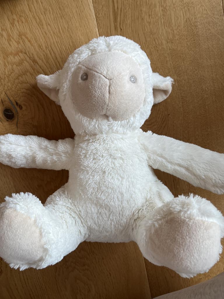 Blød lam bamse NY