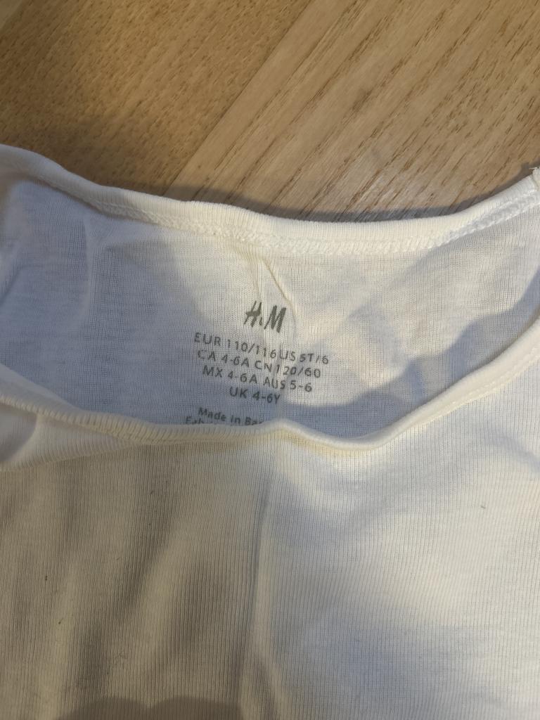 H&M undertrøje 110