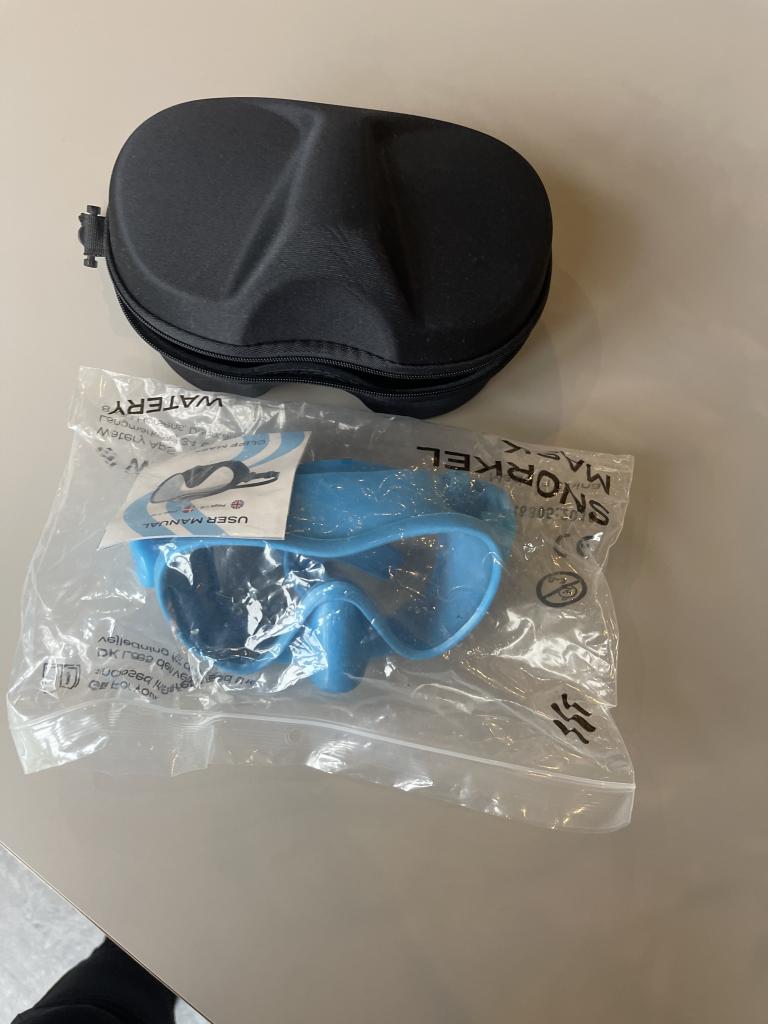 Watery Dykkebriller blå