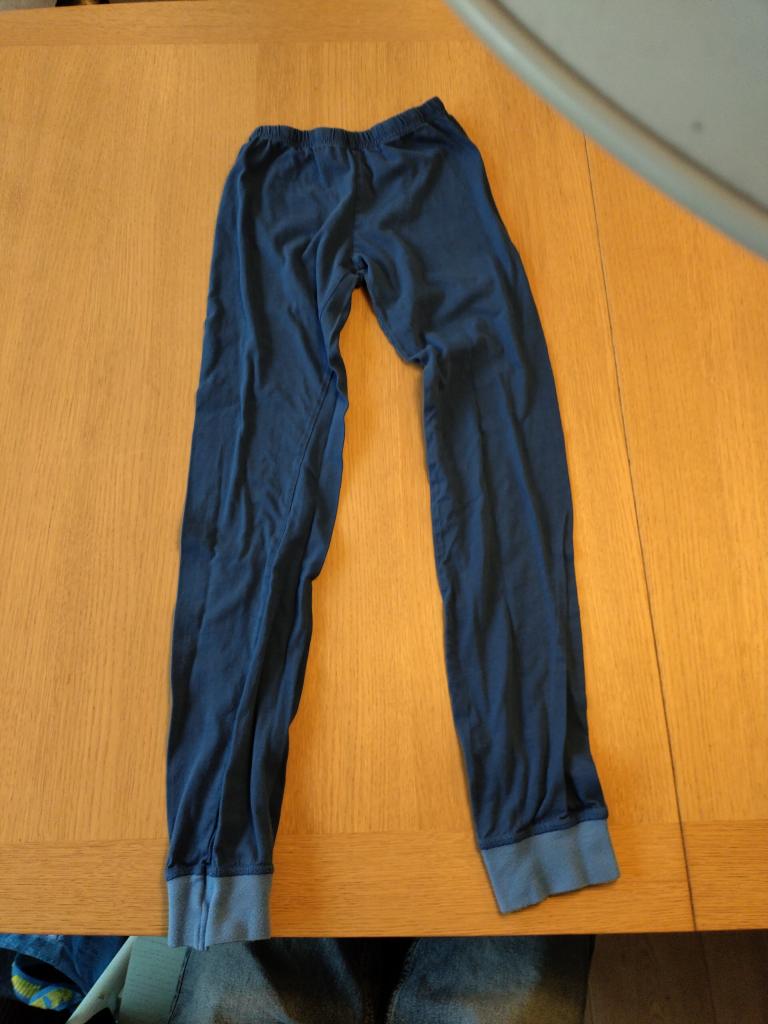 Blå leggings 9år