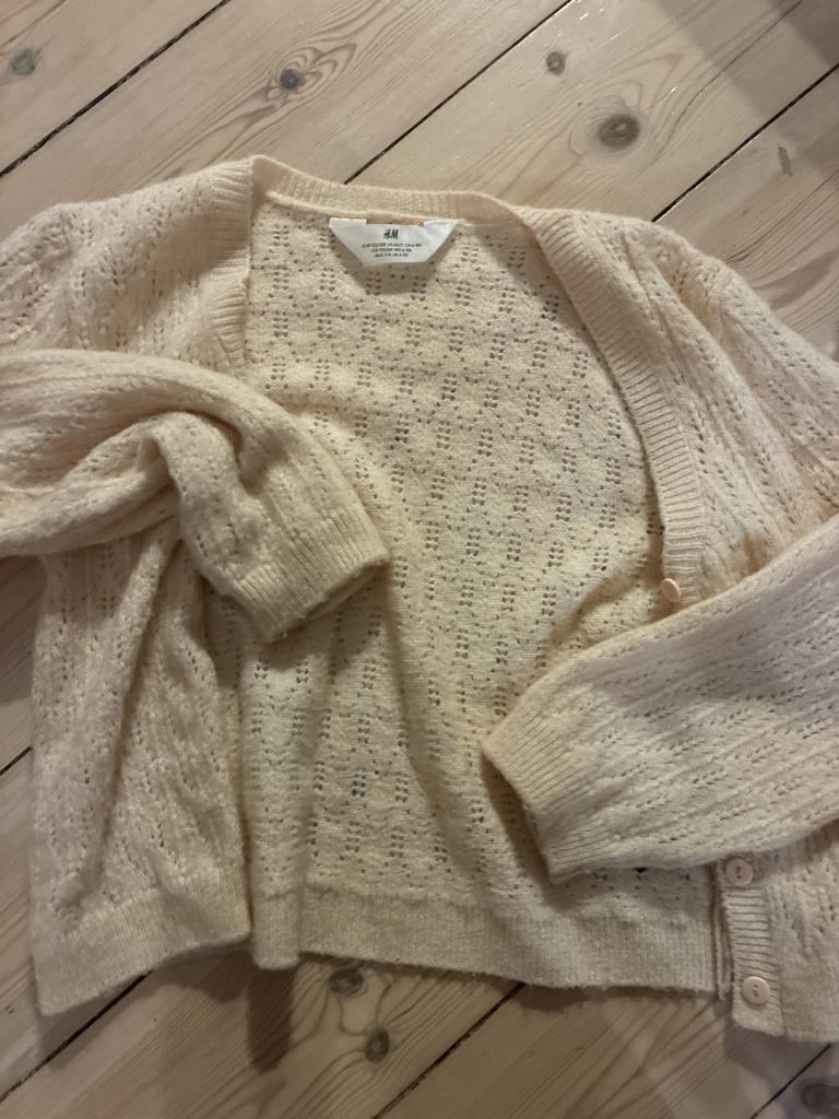 Cardigan fersken 122/128