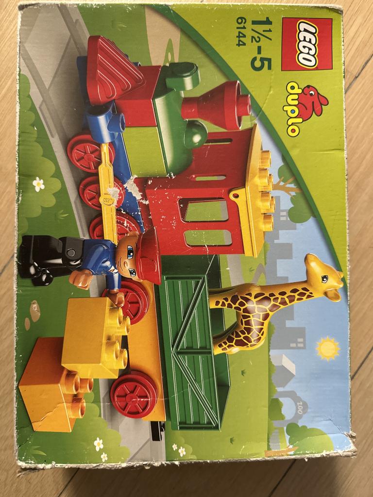 LEGO Duplo tog med dyr