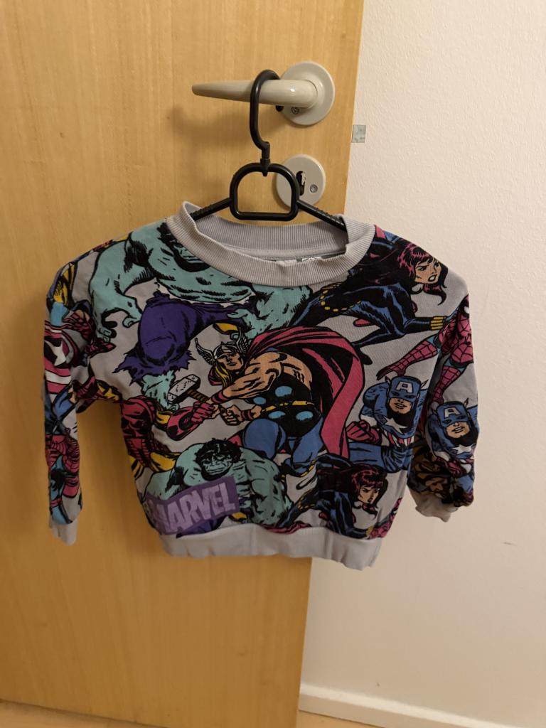 Marvel grå sweatshirt