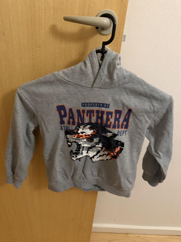 Grå sweatshirt