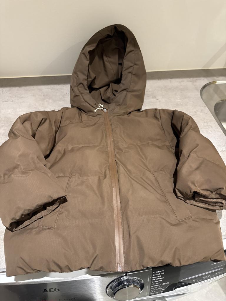 Brun Zara vinterjakke 98