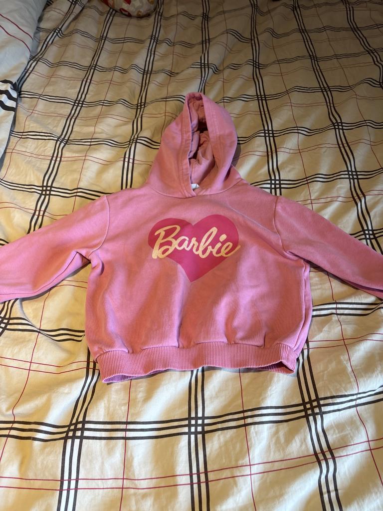 Barbie hoodie str 104
