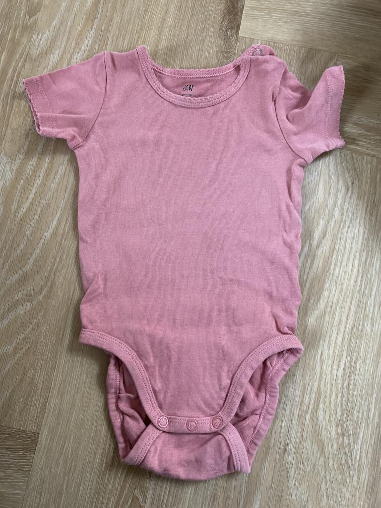 H&M lyserød body