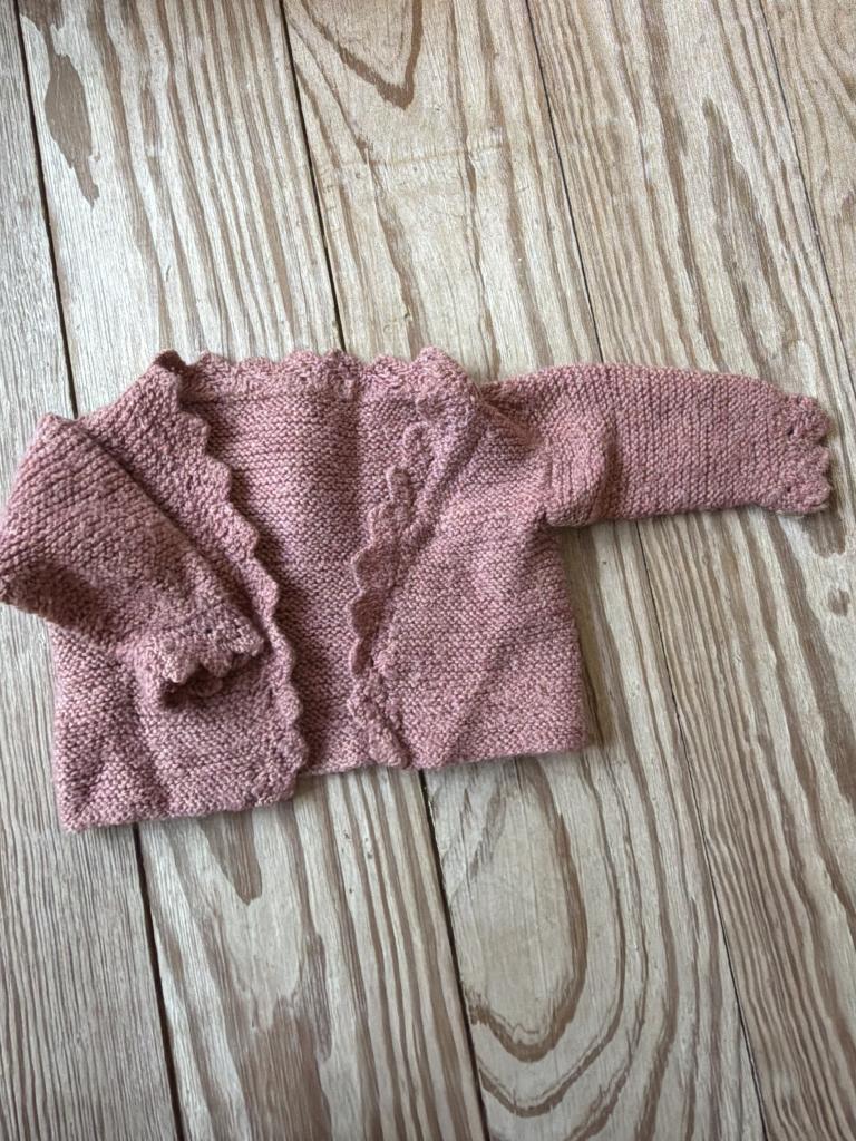 Hjemmestrik cardigan