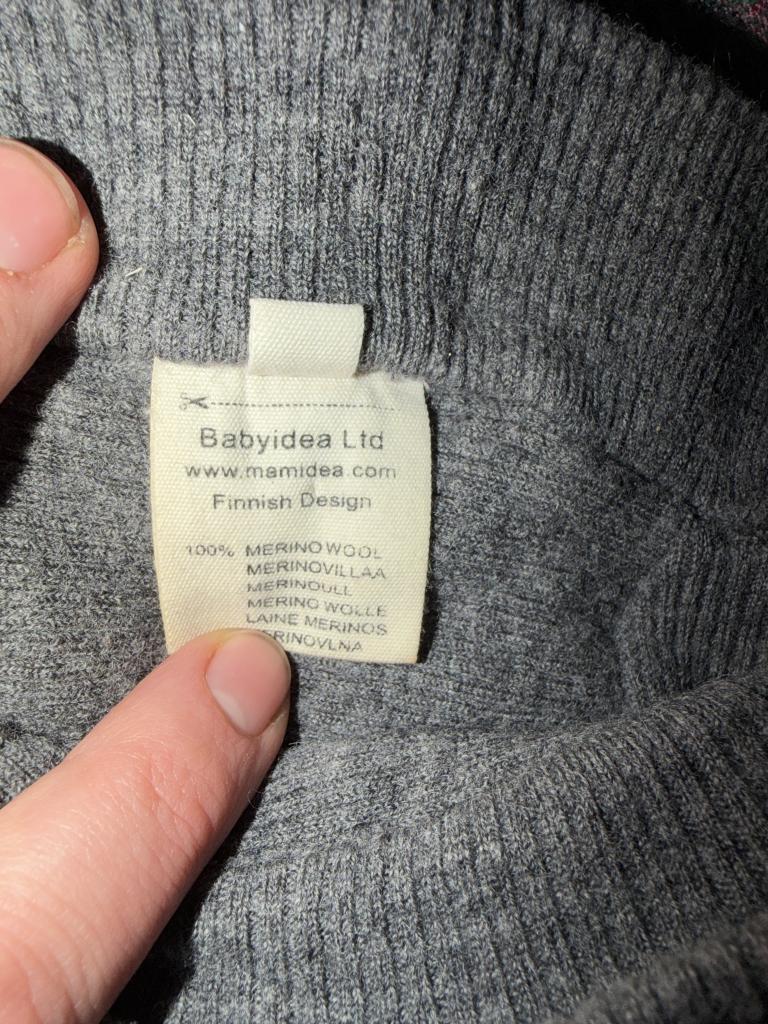 Babyidea uldbukser, 74