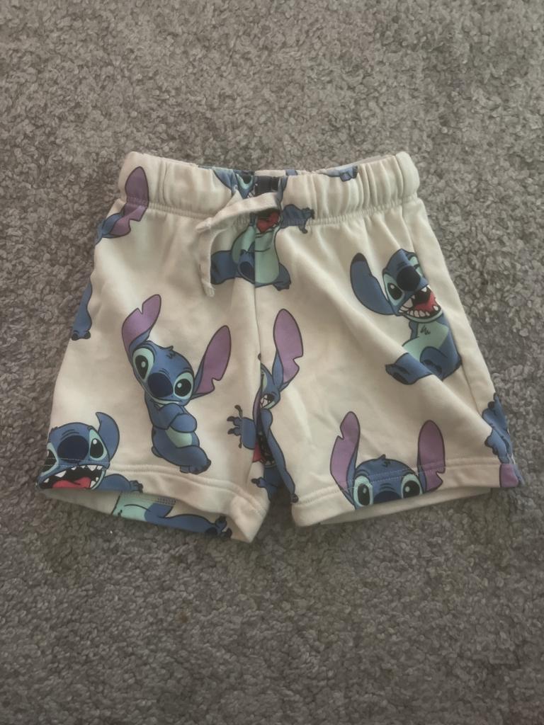 H&M Stitch shorts