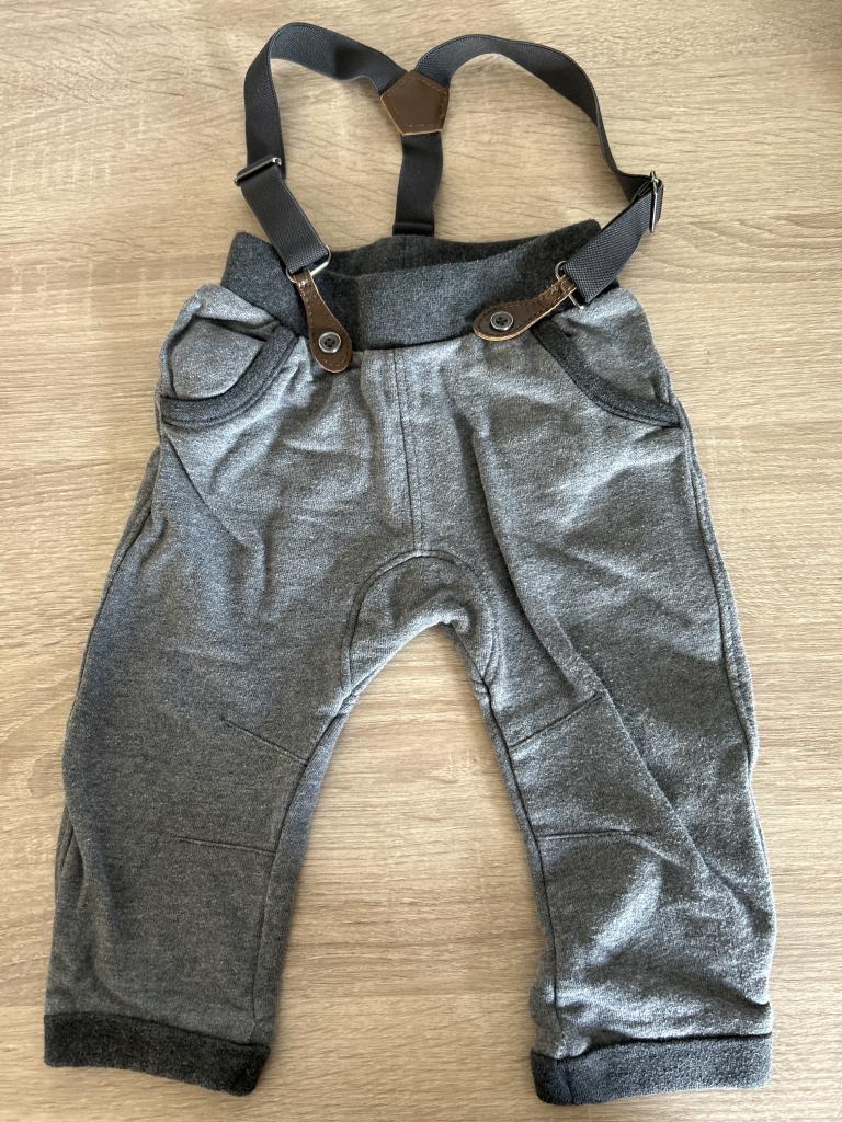 Grå Topomini bukser 80