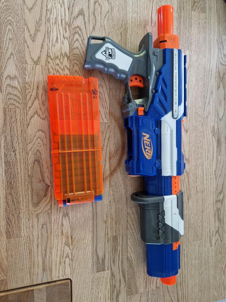 Nerf Alpha trooper 12 blå