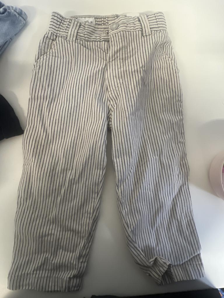 ZARA stribet bukser