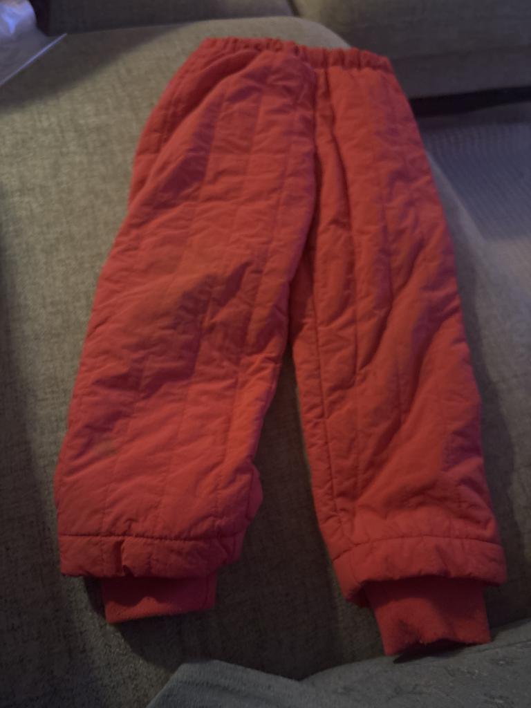 Pink termobukser ks