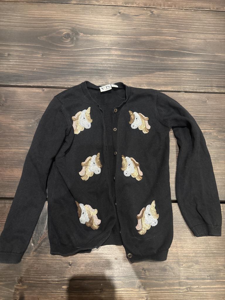 VRS cardigan med enhjø