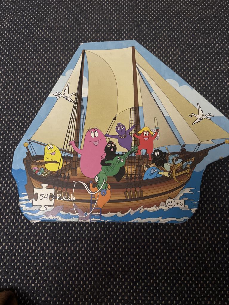 Puslespil Barbapapa