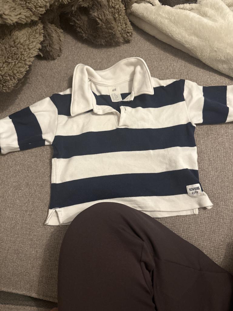 H&M langærmet bluse