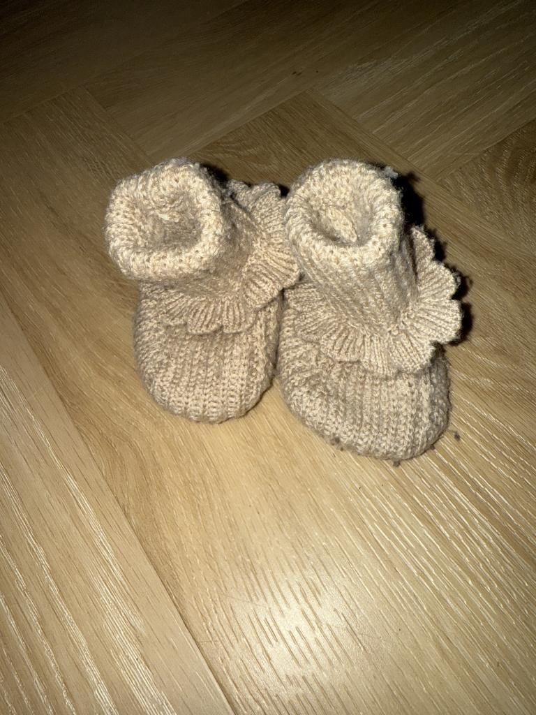 Beige hjemmesko