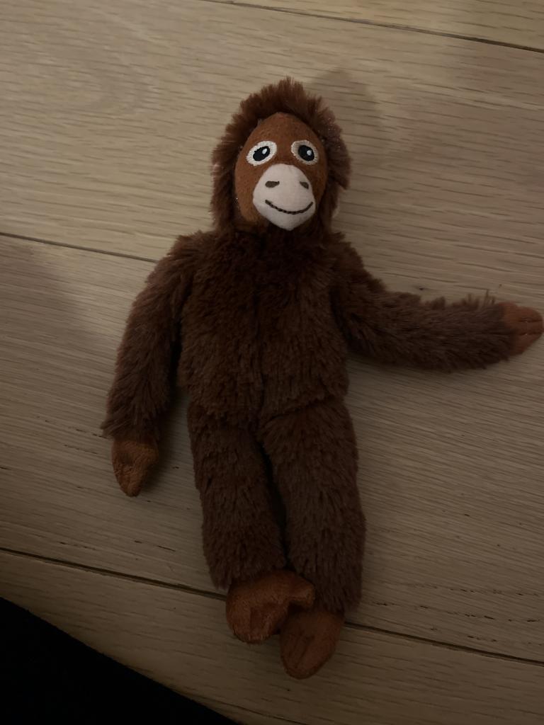 Brun abe bamse