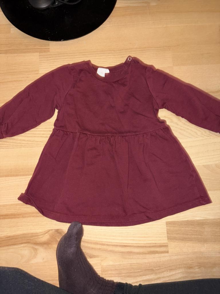 Bordeaux H&M kjole