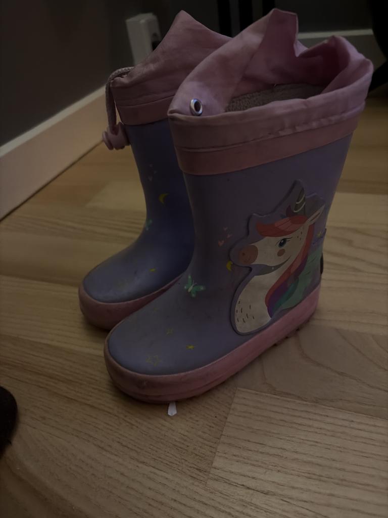 Lilla enhjørning gummist