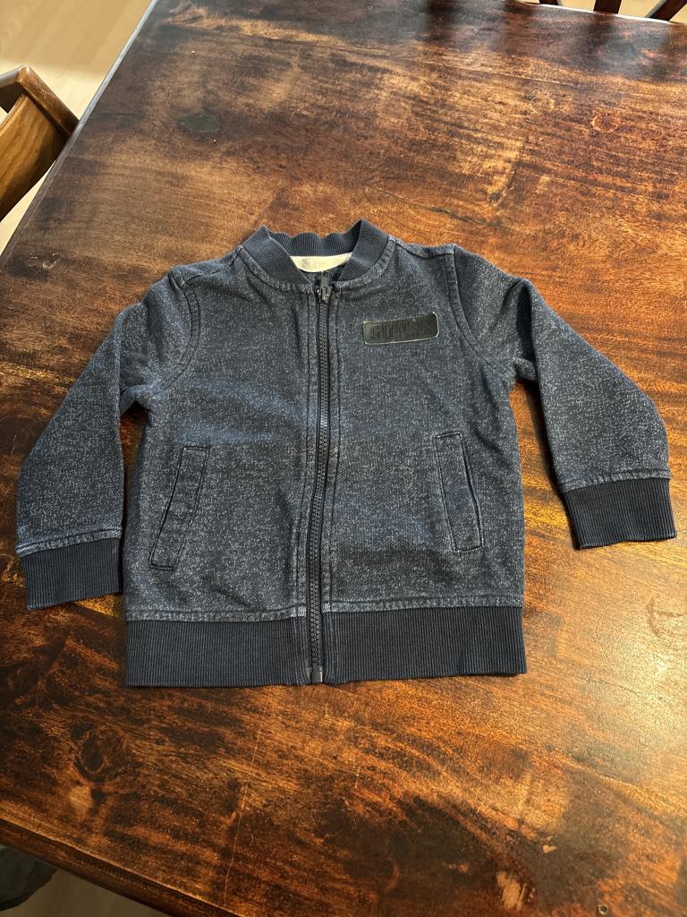 Blå sweatshirtH&M 86