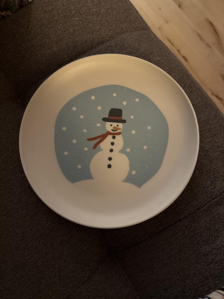 Snemand tallerken