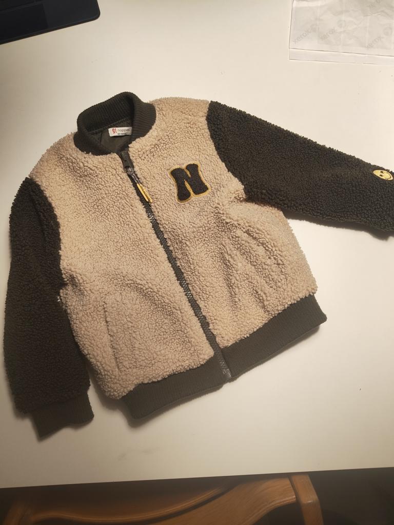 Noppies jakke 104 grøn/beige