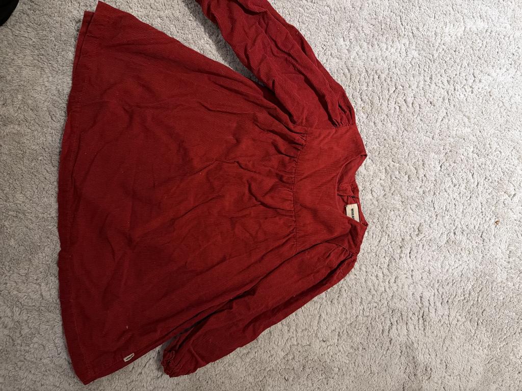 Wheat kjole rød