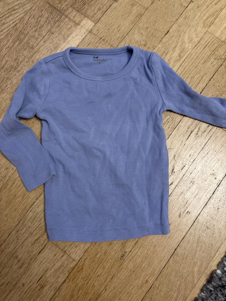 Birkholm blå bluse 86