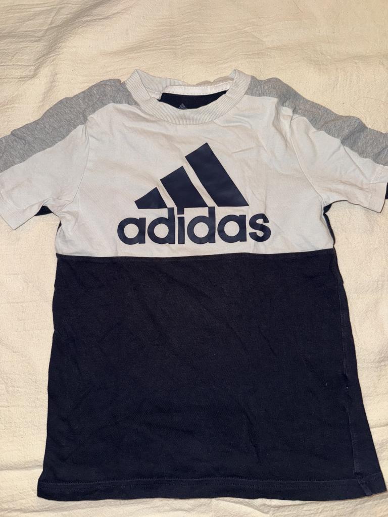 Adidas T-shirt Grå/Hvid