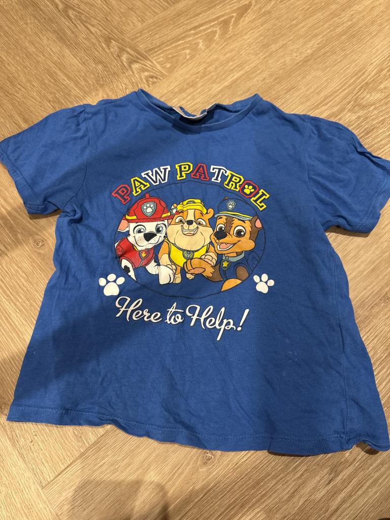 Blå Paw Patrol T-shirt