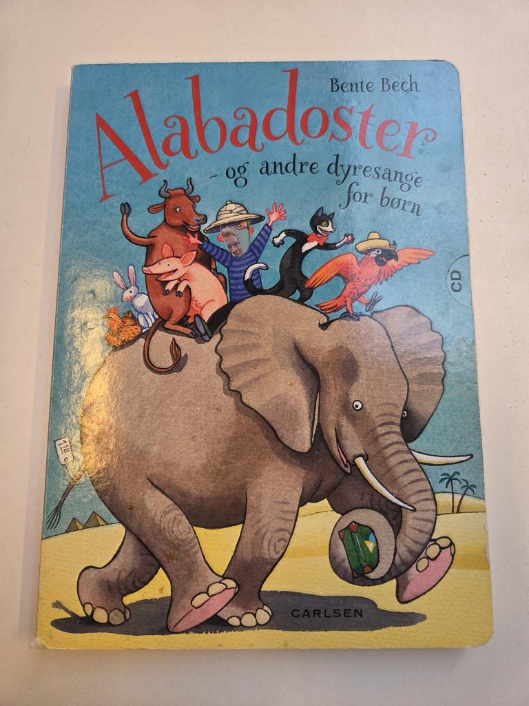 Alabadoster bog med CD