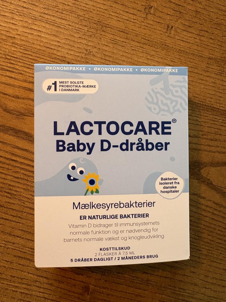 1stk lactocare d-dråber