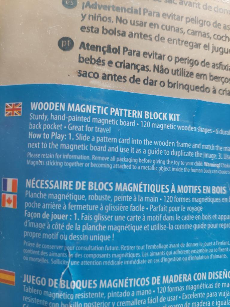 Magnetisk mønsterspil