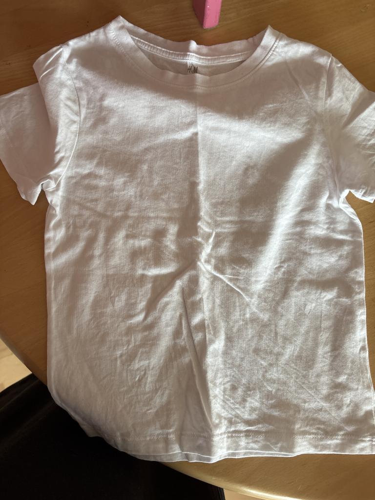 H&M hvid T-shirt 110