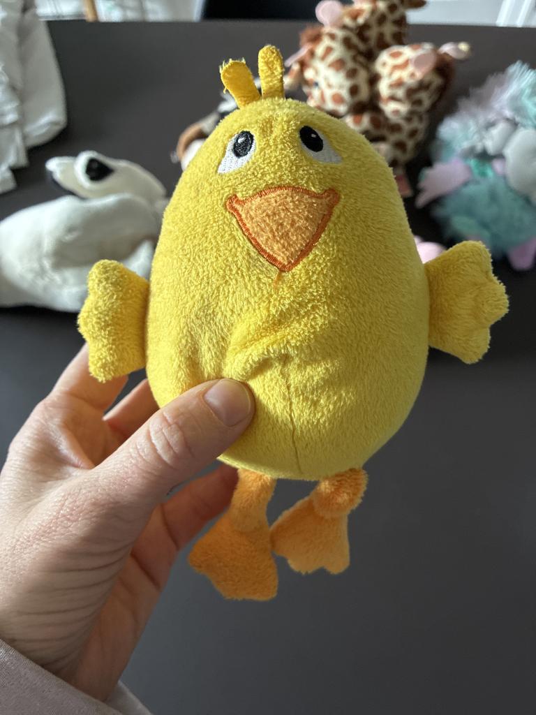 Gul Flying Tiger bamse