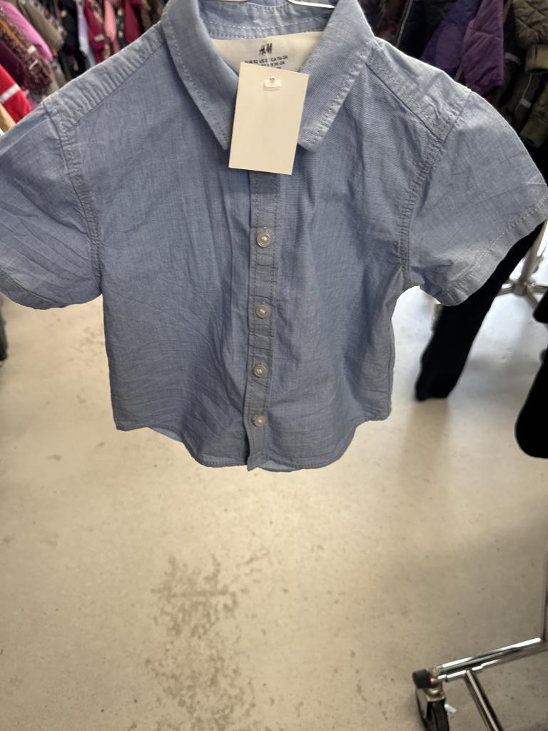 H&M skjorte 92 kortærm
