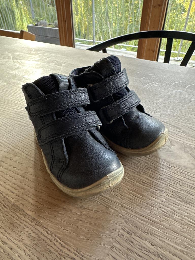 Blå sko Ecco 21
