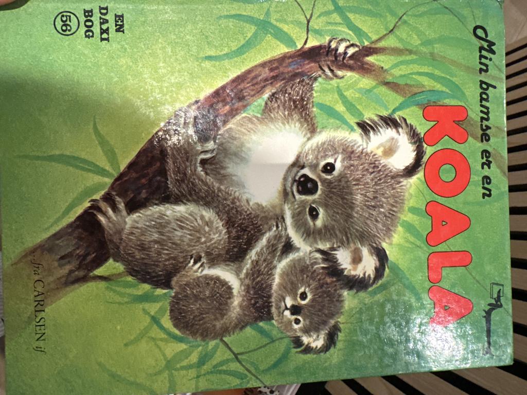 Børnebog Min bamse er