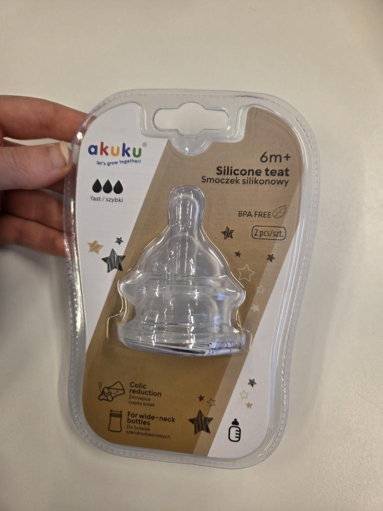 Akuku suttehoved 2 stk