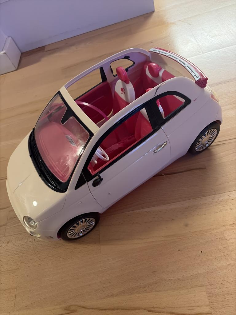 Barbie Fiat bil