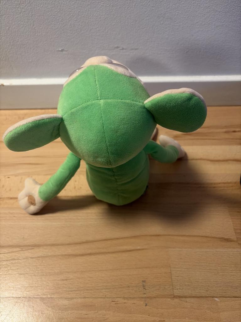 Grøn abe bamse