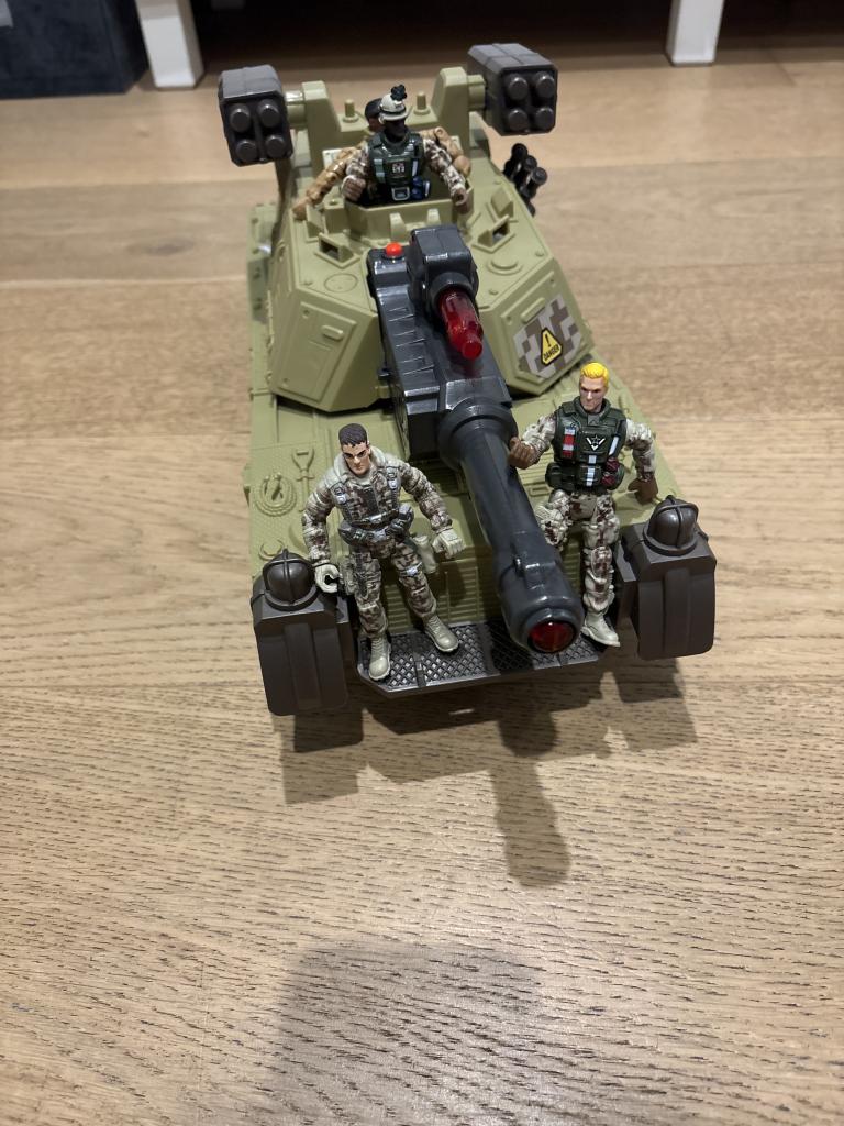 Soldier legetøjstank