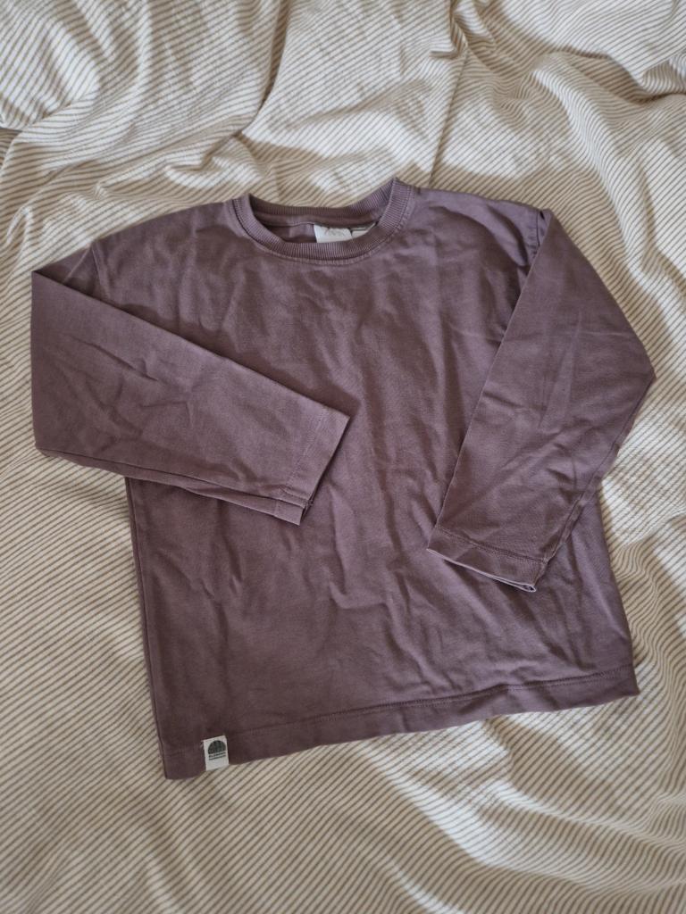 Bluse grålilla, Zara, 104